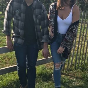 Multicolored cardigan